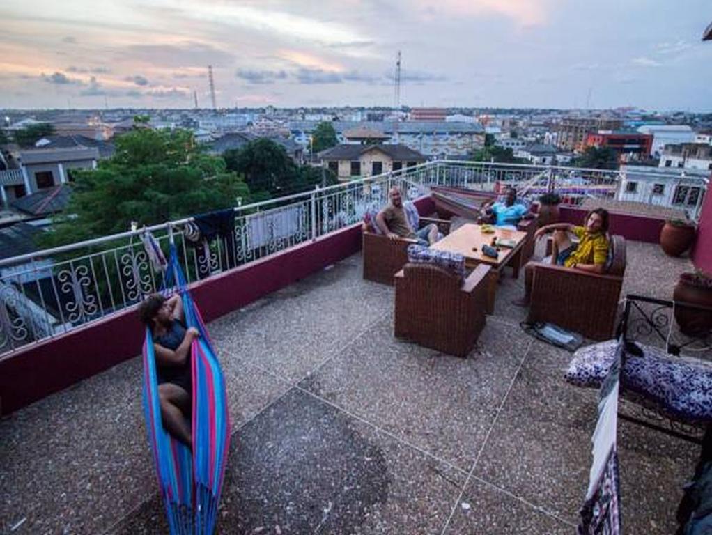 The Sleepy Hippo Hotel Accra Bagian luar foto